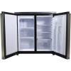 image:imageARCTIC CHEF  54 Cu Ft  Side by Side 2Door Fridge  Compact Refrigerator and Freezer Compartments  Temperature Control  Silver
