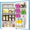 image:imageARCTIC CHEF Mini RefrigeratorFreezer CompartmentAdjustable Thermostat ControlReversible DoorsIdeal for Dorm Office RV Garage ApartmentLIME 32 CUFTBlue