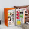 image:imageARCTIC CHEF Mini RefrigeratorFreezer CompartmentAdjustable Thermostat ControlReversible DoorsIdeal for Dorm Office RV Garage ApartmentLIME 32 CUFTOrange