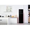 image:imageARCTIC CHEF RFR1085 100 RefrigeratorFreezerReversible DoorFrost FreeTransparent CrisperAdjustable Glass ShelvesWhite 10 cu ftBlack