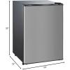 image:imageARCTIC CHEF RFR465 46 Refrigerator Stainless Steel Door 45 cu ft Stainless