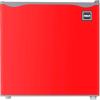 image:imageARCTIC CHEF Red mini fridge with silver trim  16 Cubic feet capacity