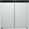 image:imageARCTIC CHEF  54 Cu Ft  Side by Side 2Door Fridge  Compact Refrigerator and Freezer Compartments  Temperature Control  Silver