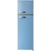 image:imageARCTIC CHEF ACFR1055BLACK Retro 2 Door Apartment Size Refrigerator with Freezer 10 Black cu ftBlue