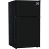 image:imageRCA  2Door  Compact RefrigeratorFreezer  Reversible Doors  Adjustable Thermostat  32 Cu Ft  BlackBlack