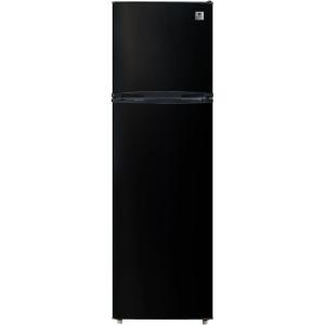 image:imageARCTIC CHEF RFR1085 100 RefrigeratorFreezerReversible DoorFrost FreeTransparent CrisperAdjustable Glass ShelvesWhite 10 cu ftBlack