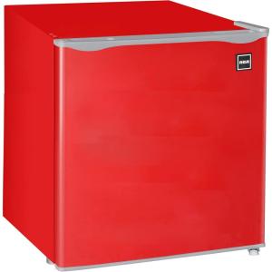 image:imageARCTIC CHEF Red mini fridge with silver trim  16 Cubic feet capacity