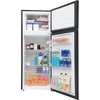 image:imageARCTIC CHEF ACFR725AMZ6COM 2 Door Apartment Size Refrigerator with Freezer StainlessBlack