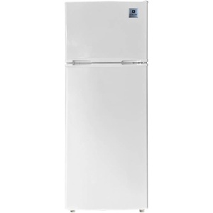 image:imageARCTIC CHEF ACFR725AMZ6COM 2 Door Apartment Size Refrigerator with Freezer StainlessWHITE